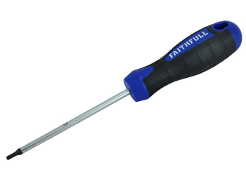Faithfull Screwdriver Star (TORX) Tip TX15 x 100mm Faithfull Screwdriver Star (TORX) Tip TX15 x 100mm