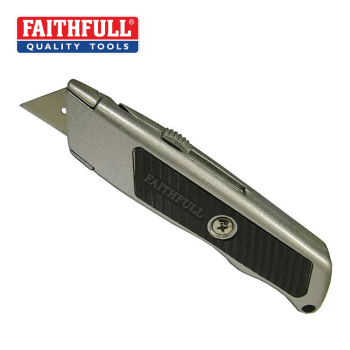 Faithfull FAITKR Trimming Knife Retractable Blade Faithfull FAITKR Trimming Knife Retractable Blade