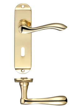 Arundel Lever Lock (57mm c/c) Furniture - Short Plate    175 x 42mm