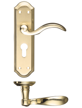 Winchester Lever Euro Lock (47.5mm c/c) Furniture    180 x 48mm