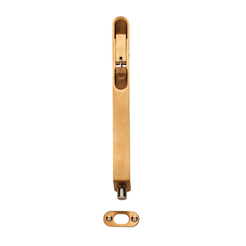 8Inch Lever Action Flush Bolt Grade 304 Stainless Steel - Radius 8Inch Lever Action Flush Bolt Grade 304 Stainless Steel - Radius