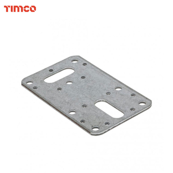 Timco 62 x 100 Flat Connector Plate - Pack of 5