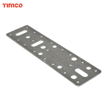 Timco 62 x 240 Flat Connector Plate - Pack of 5