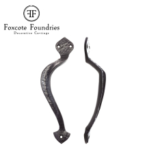 Foxcote Foundries Offcentre Pull Handle - 9.5inch - Left Hand