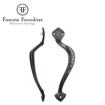 Foxcote Foundries Offcentre Pull Handle - 9.5Inch - Right Hand