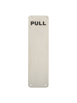 300 X 75mm Finger Plate - Pull