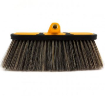 V-tuf Tufbrush900 Hog Hair Car Wash Brush Black With Rubber Edging 300mm - Width 9cm - 1/4f Inlet