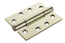 Ce14 100 X 75 X 3mm Concealed Bearing Triple Knuckle Hinge - Square