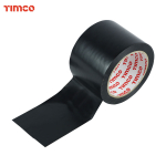 Timco Black High Strength Builders Tape 33m x 75mm Timco Black High Strength Builders Tape 33m x 75mm
