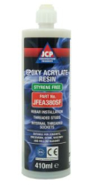 JCP Epoxy Acrylate Styrene Free Resin in a Cartridge - 410ml Grey