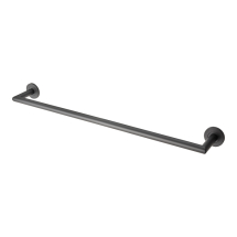 Stainless Steel Single Mitred Towel Rail (600mm)