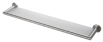 Deleau Lx Mitred Rail Enclosed Glass Shelf (600mm) G316