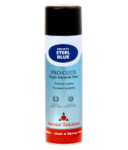 Aerosol Solutions Pro-Cote Steel Blue Industrial Paint 500ml