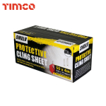 Timco 50m x 4m Shield Protective Cling Sheet