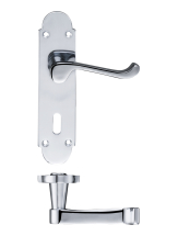 Project Oxford Lever on Lock Backplate - 168mm x 42mm