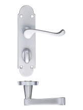 Project Oxford Lever on Bathroom Backplate - 168mm x 42mm