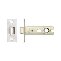 Zoo Project Tubular Bolt Through Latch - 76mm - Satin Stainless Steel
