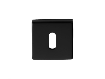 Escutcheon - Lock Profile On Concealed Fix Square Rose Artqe (Matt Blk)