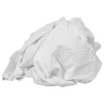 White Sheeting Rags Low Lint 10KG