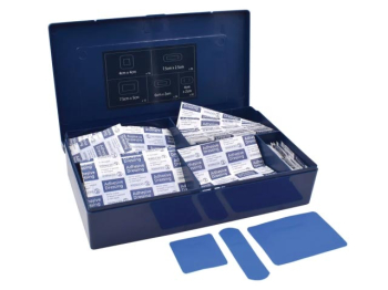 Scan Assorted Hypoallergenic Blue Plasters 120