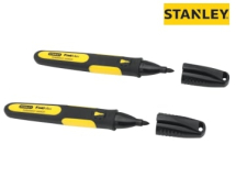 Stanley Fine Tip Marker Black (Pack 2) Stanley Fine Tip Marker Black (Pack 2)