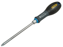 Stanley FatMax Bolster Screwdriver Pozi Tip PZ2 x 125mm Stanley FatMax Bolster Screwdriver Pozi Tip PZ2 x 125mm