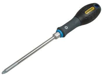 Stanley FatMax Bolster Screwdriver Pozi Tip PZ3 x 150mm Stanley FatMax Bolster Screwdriver Pozi Tip PZ3 x 150mm