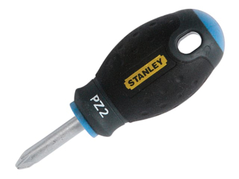 Stanley FatMax Stubby Screwdriver Pozidriv Tip PZ2 x 30mm Stanley FatMax Stubby Screwdriver Pozidriv Tip PZ2 x 30mm