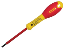 Stanley  FatMax VDE Insulated Screwdriver Parallel Tip 2.5 x 50mm