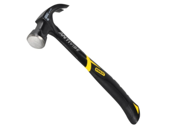 Stanley FatMax AntiVibe All Steel Curved Claw Hammer 450g (16oz)