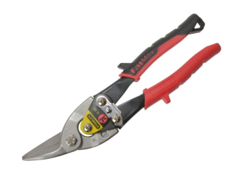 Stanley Red Aviation Snips Left Cut 250mm (10in)