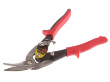 Stanley Red Offset Aviation Snips Left Cut 250mm (10in)