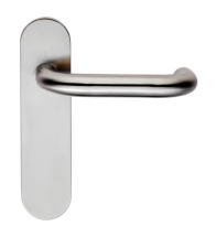 Sw123Sss Lever On Inner Steel Backplate - Pairs- Satin G316