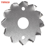 Timco 50mm / M12 Double Timber Connector Galv - Pack of 100