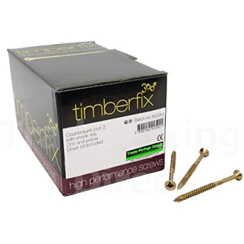 Timberfix 360 Premium Wood Screw 3.5 x 30mm (Box of 200)