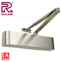 Rutland TS.5204BC Door Closer - Satin Nickel Plated