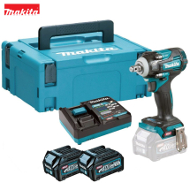 MAKITA TW004GD201 40V Max XGT 4-Speed Brushless Impact Wrench 2x 2.5Ah Batteries