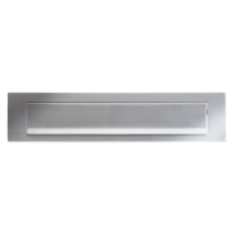 Letter Plate - 340mm x 75mm - 312mm c/c