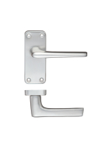 Contract Aluminium Lever on Latch Backplate
