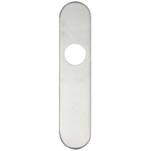 Radius Cover plate for 19 mm and 22mm RTD Lever on Backplate - Latch