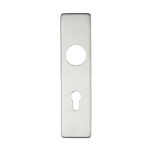 Cover plate for 19 mm RTD Lever on Short Backplate - Din Euro Profile/72mm Centres - 45mm x 180mm