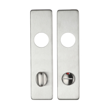 Cover plate for 19 mm RTD Lever on Short Backplate - Din Bathroom/78mm Centres - 45mm x 180mm