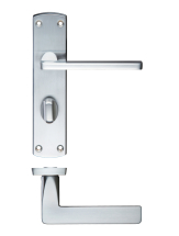 Leon Lever Bathroom (57mm c/c) On Backplate 170mm x 40mm