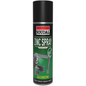 Soudal Zinc Spray 400ml - Matt