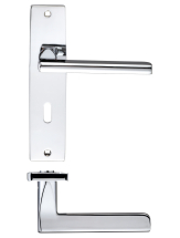Venice Lever Lock (57mm c/c) On Backplate - 180x43mm