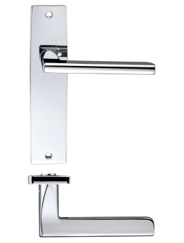 Venice Lever Latch On Backplate - 180x43mm