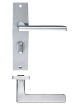 Venice Lever Bathroom (57mm c/c) On Backplate - 180x43mm