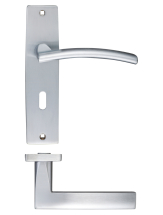 Amalfi Lever Lock (57mm c/c) On Backplate - 180x43mm