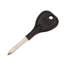 Rack Bolt Key - 35mm - Black plastic head