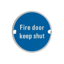 Signage - Fire Door Keep Shut